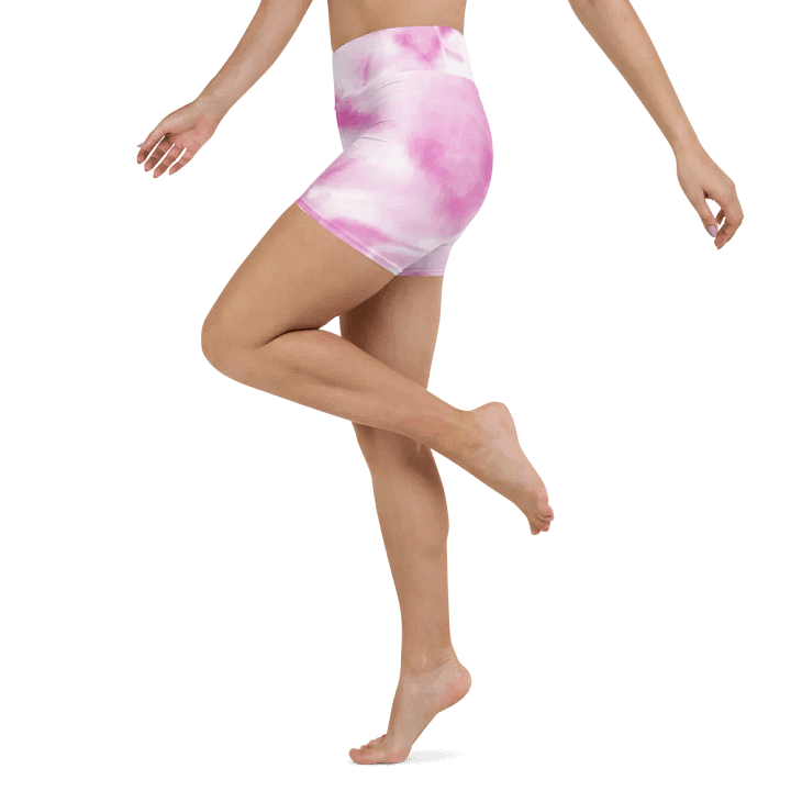 Candy Clouds Yoga Shorts product image (1)