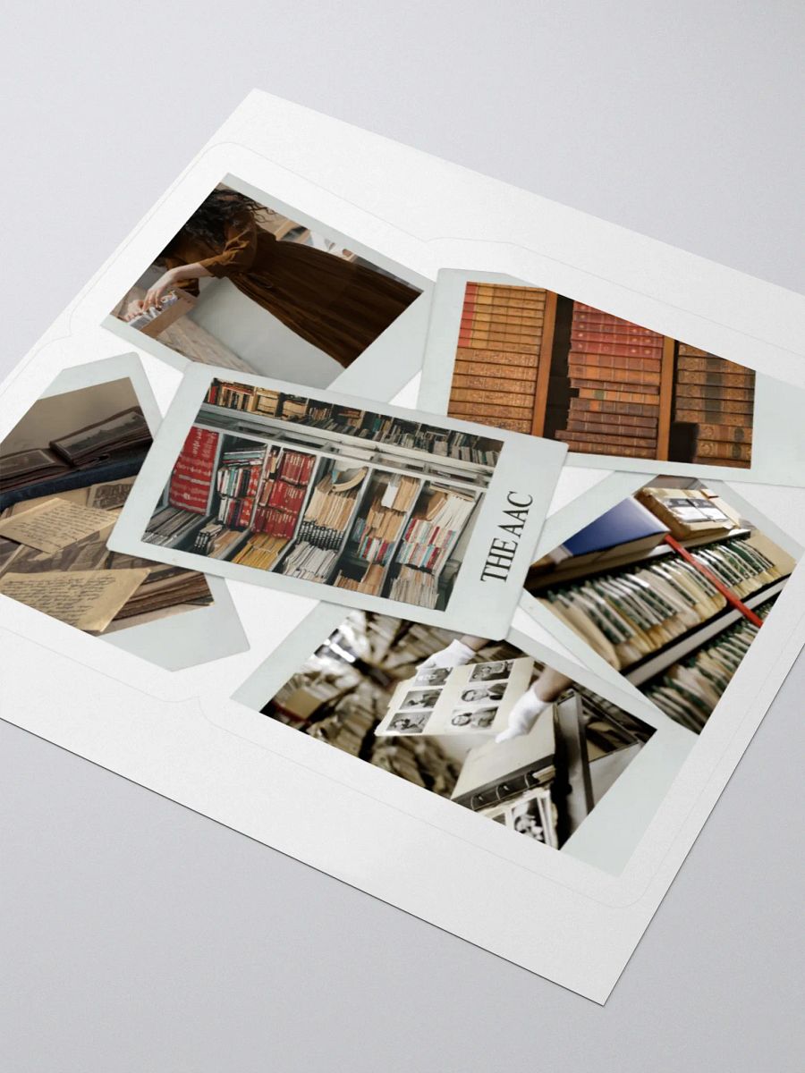 THE ACCESSIBLE ARCHIVIST POLAROID STICKER product image (7)
