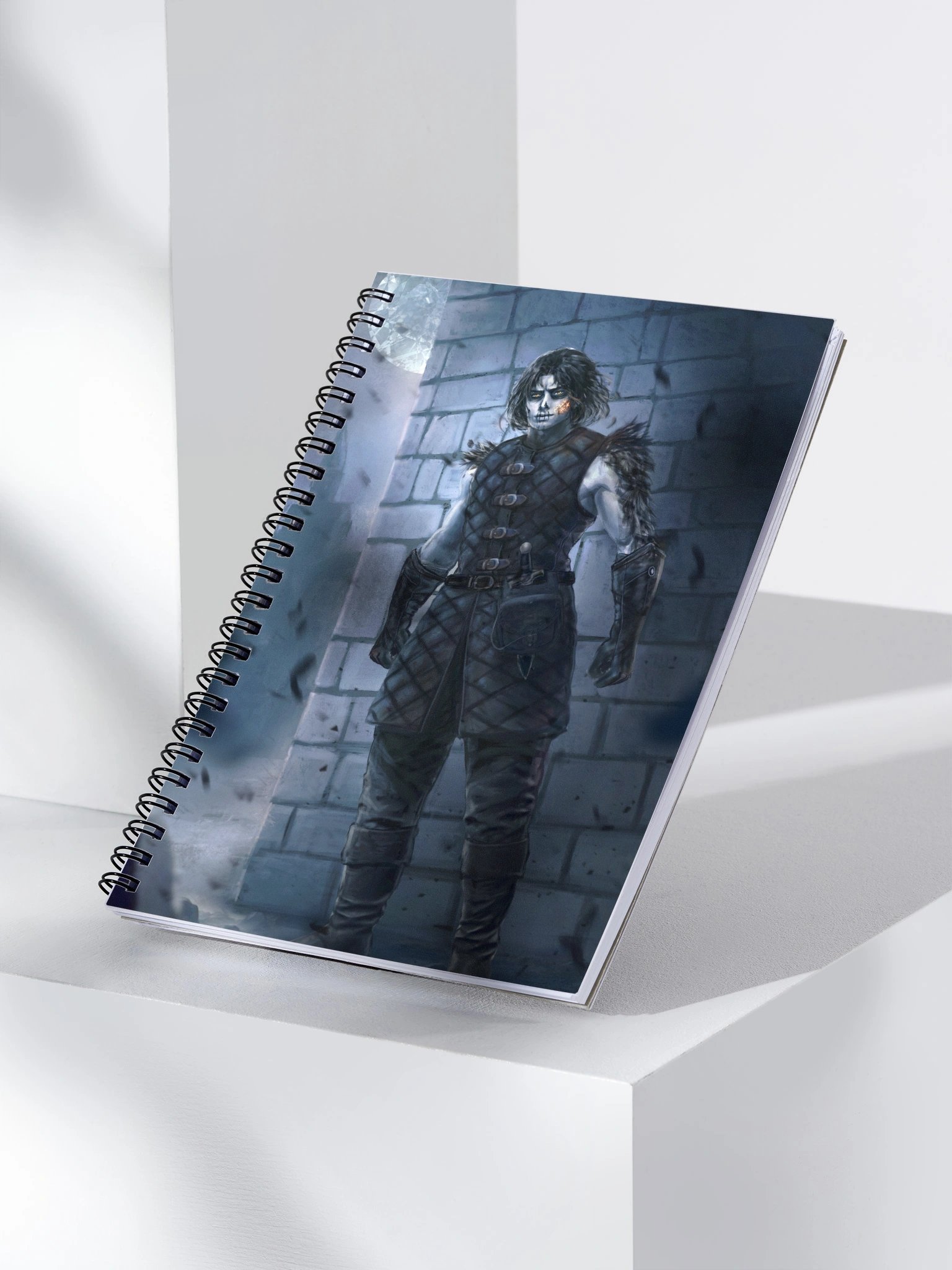 Spiral Notebook with Dawn of Silence Cover Art product image (3)