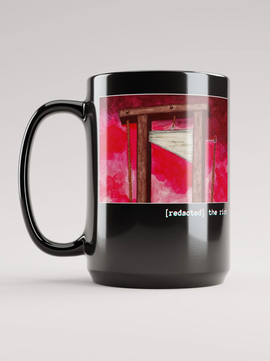 [REDACTED] THE RICH black glossy mug product image (4)