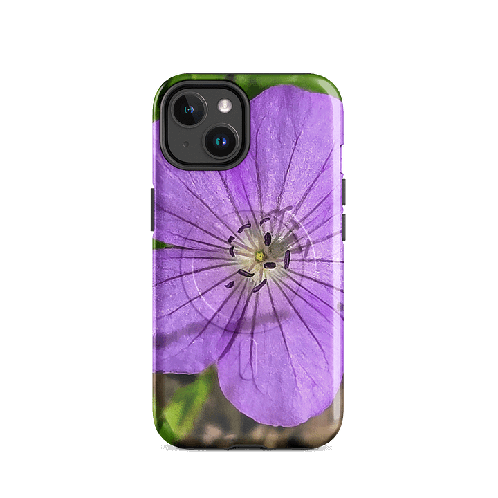 Purple Petals MagSafe® Tough Case product image (17)