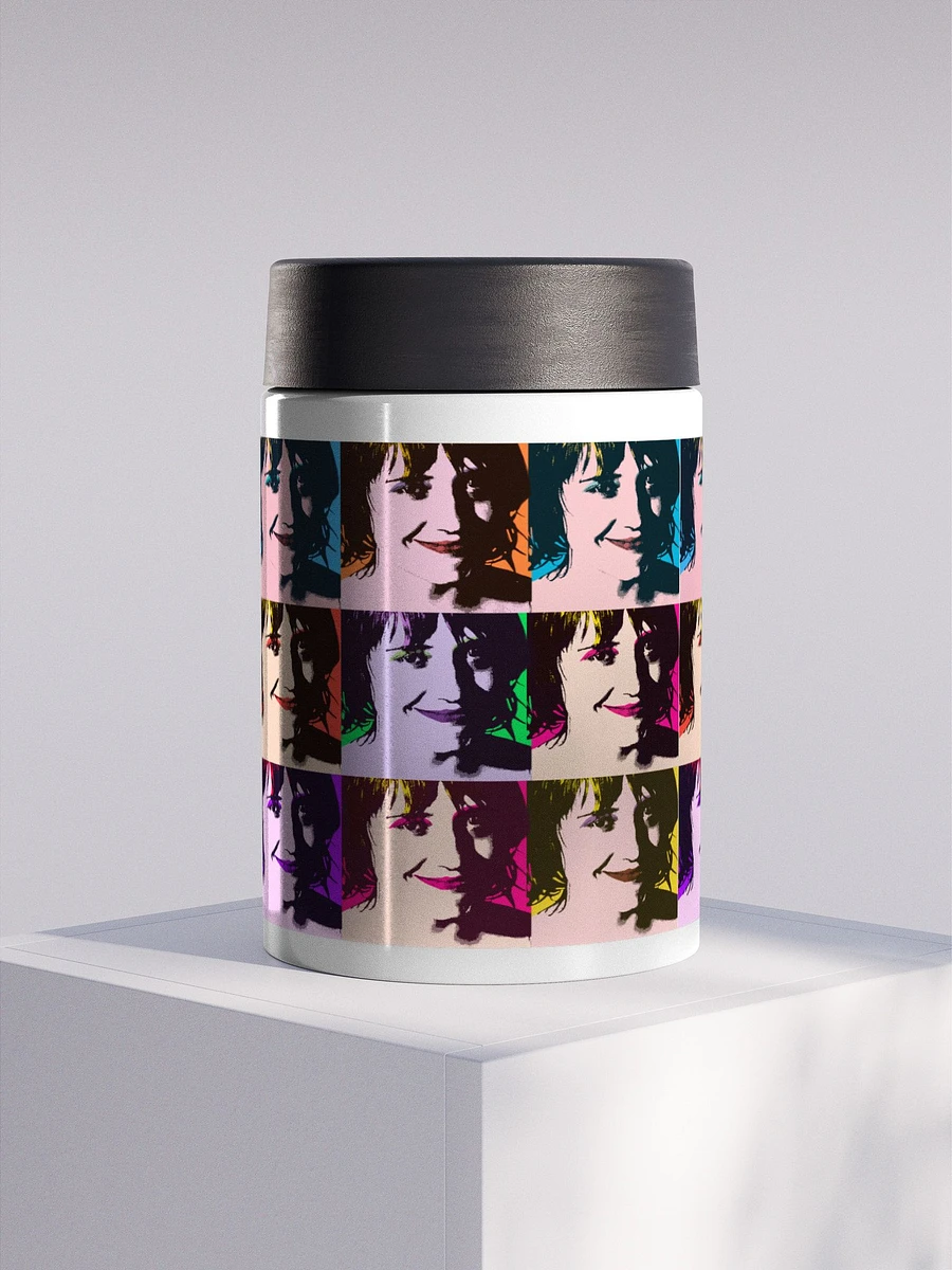 Cursed Megzie Warhol Stainless Steel Coozie product image (2)