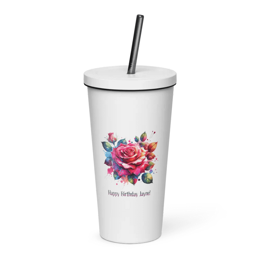 Happy Birthday Jayne Tumbler product image (3)
