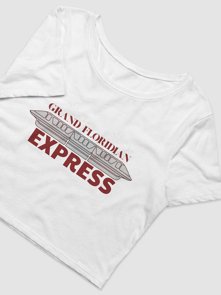 Grand Floridian Express Crop Tee in White – Disney World Resort Collection product image (2)