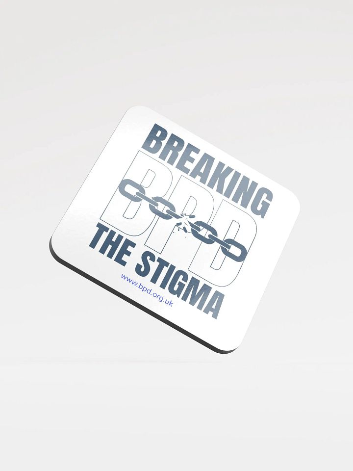 Breaking The Stigma: BPD Awareness Cork Coaster product image (2)