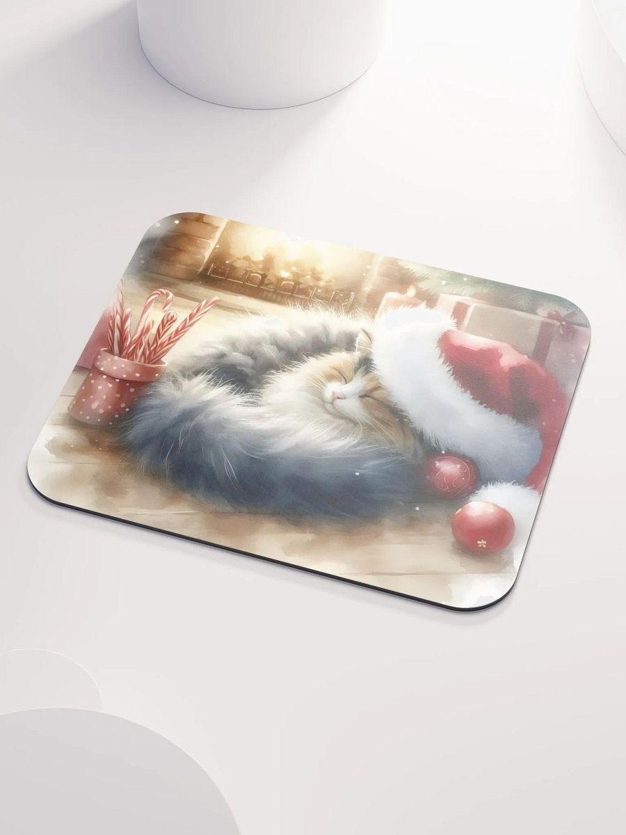 Christmas Cat Nap Mouse Pad product image (4)