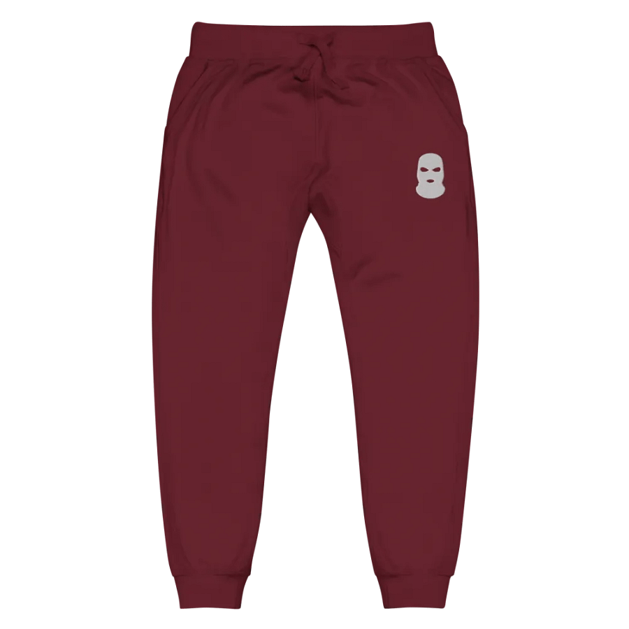 WHITE BOOGIE GOON Unisex Fleece Joggers product image (2)