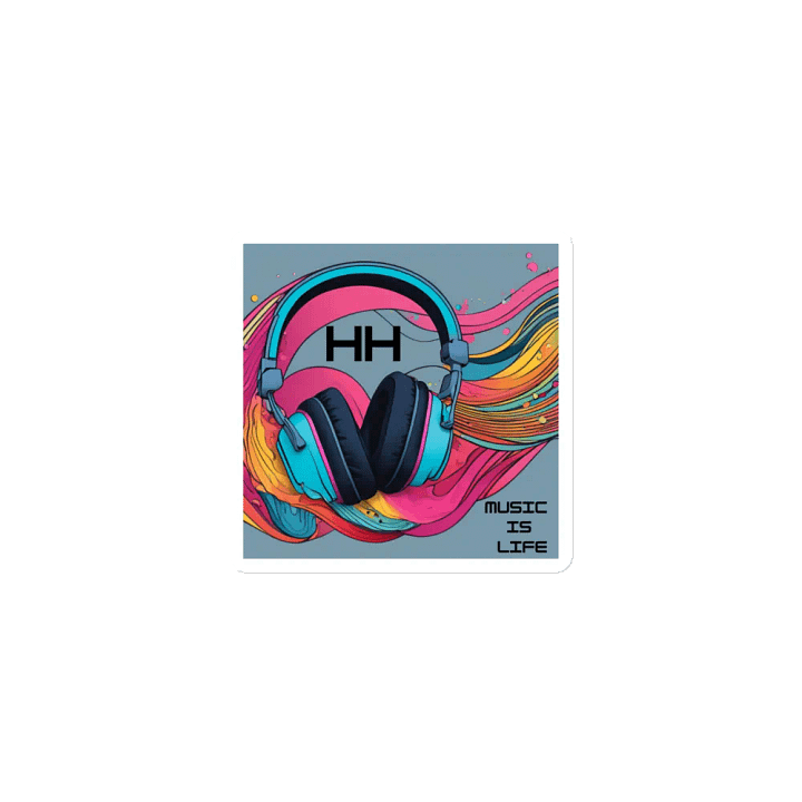 HH Headphones Die-Cut Magnet product image (1)