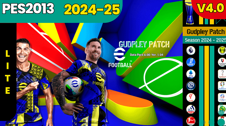 PES 2013 - Gudpley Patch Season 2025 V.4 Lite Edition (PC) product image (1)