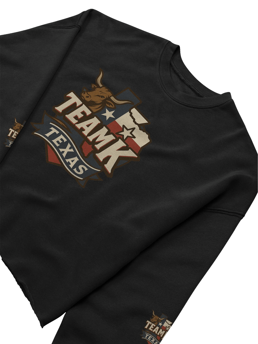 Team K Texas Crop Sweatshirt product image (13)