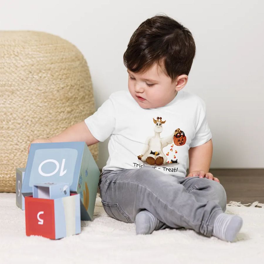 Candy Safari: Giraffe Baby Tee product image (5)