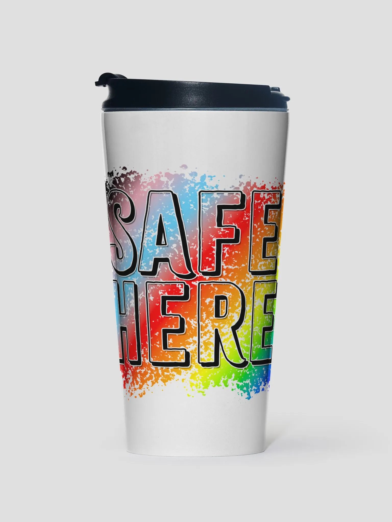 Safe Here Travel Mug product image (1)
