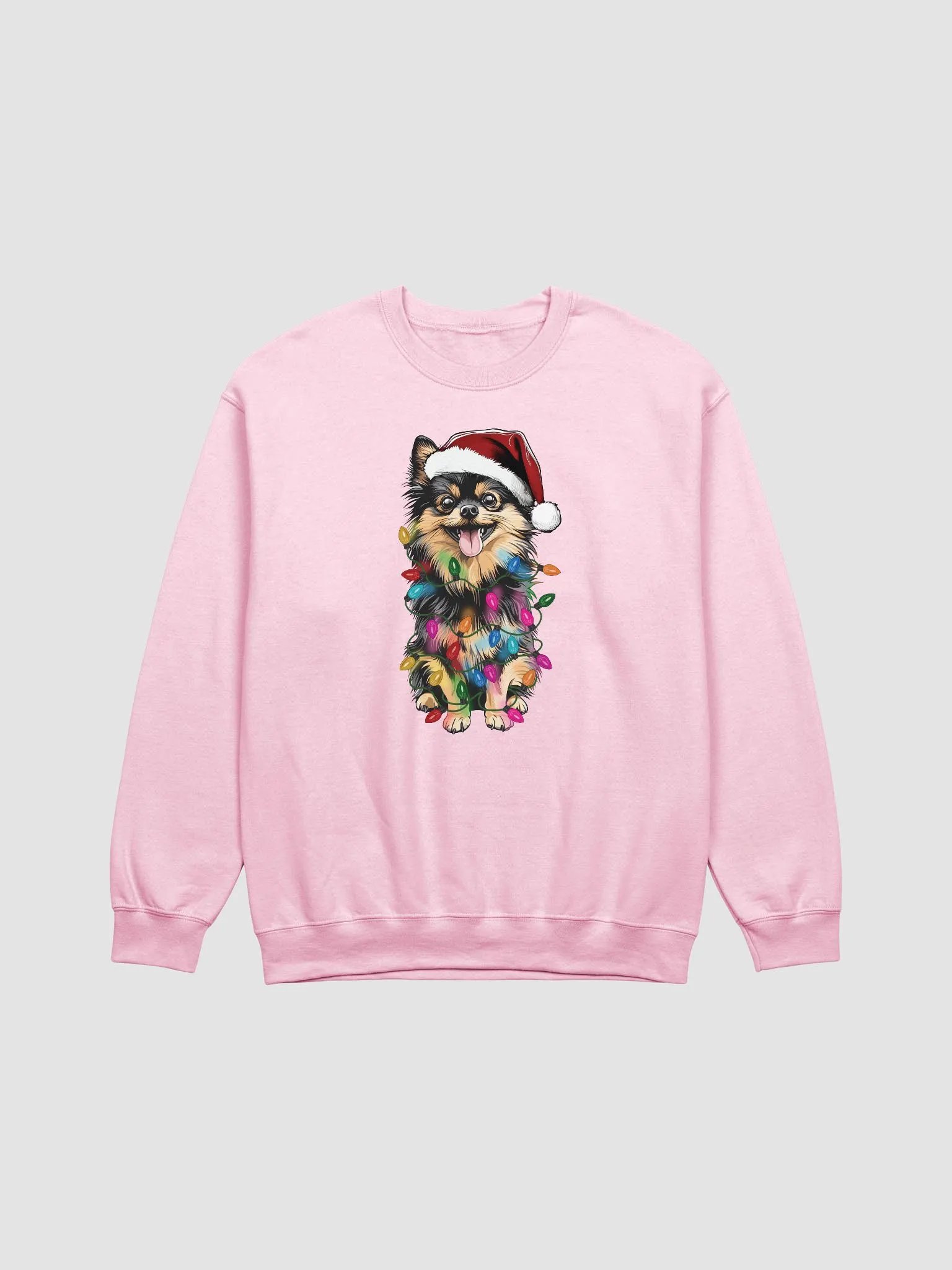 Funny Pomeranian(Black & Tan) Christmas Sweatshirt product image (13)