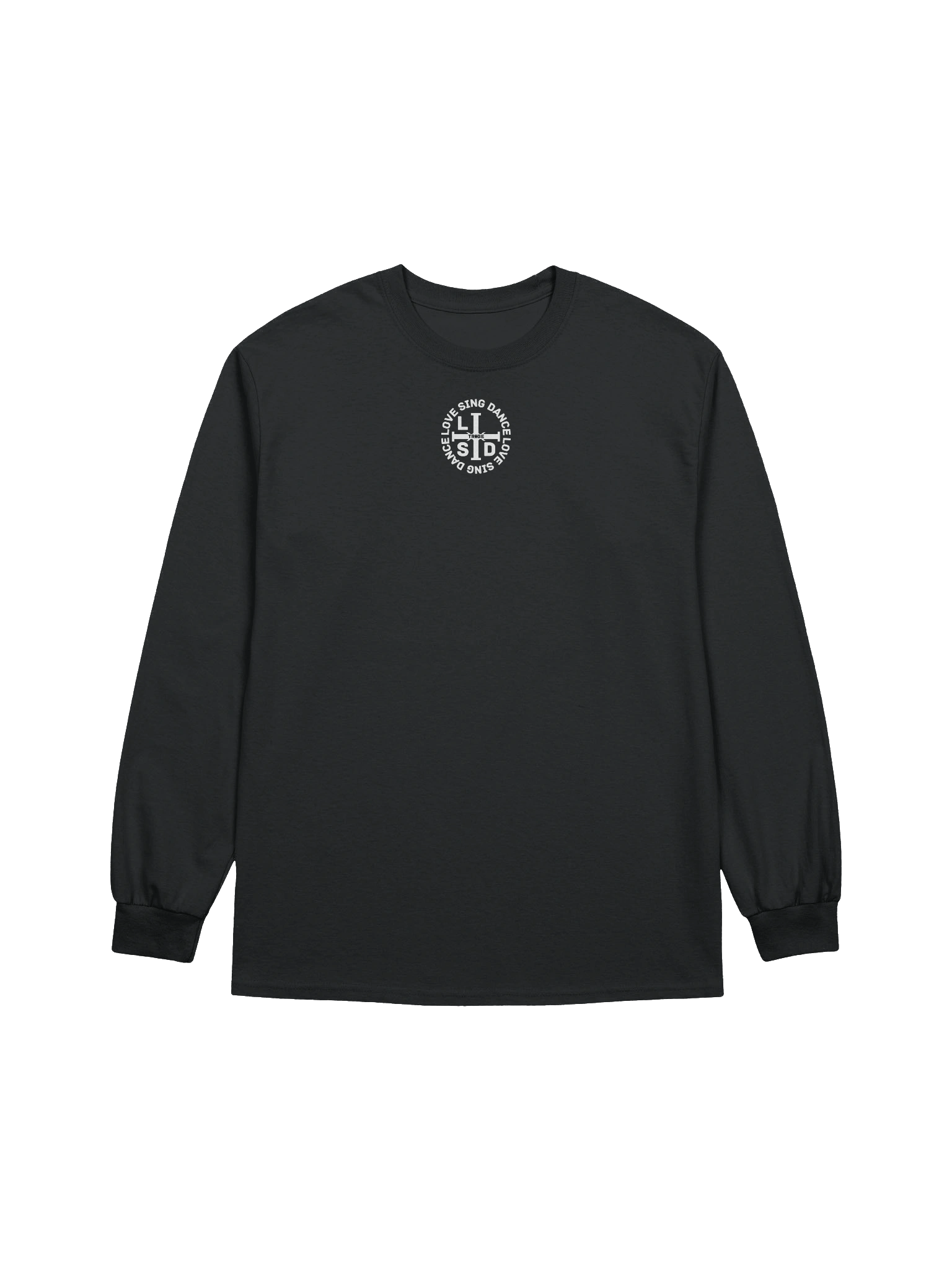 LSD TRIBE "Love Sing Dance" Mystic Long Sleeve Tee {White Emblem} product image (1)