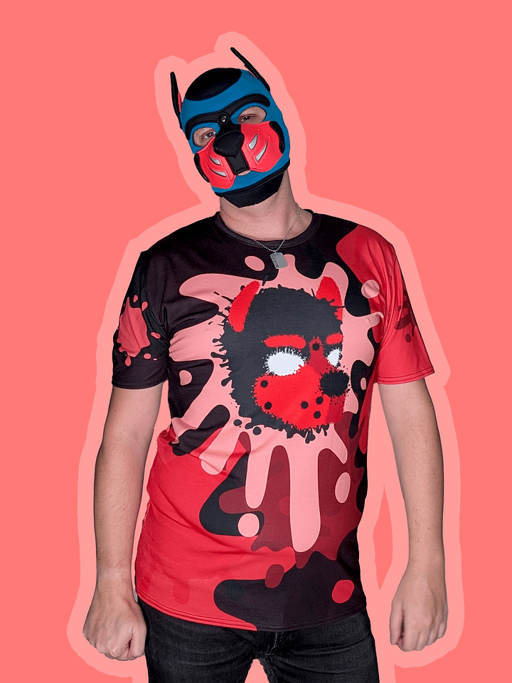 Chaos Splatter Shirt - Red product image (1)
