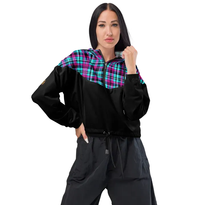 Plaid Perfection Women's Windbreaker product image (1)
