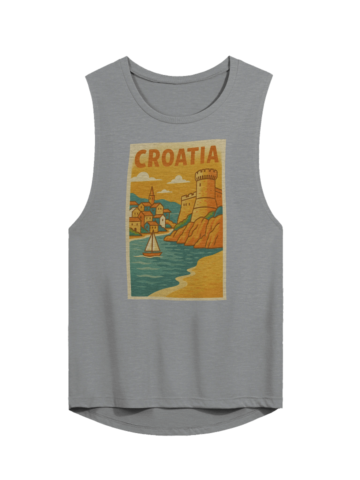 Croatia – Women’s Flowy Muscle Tank product image (15)