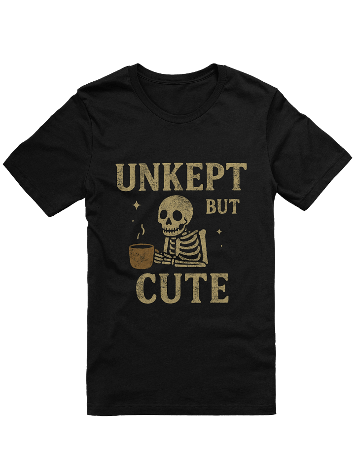 Unkept But Cute Skeleton Tee product image (2)