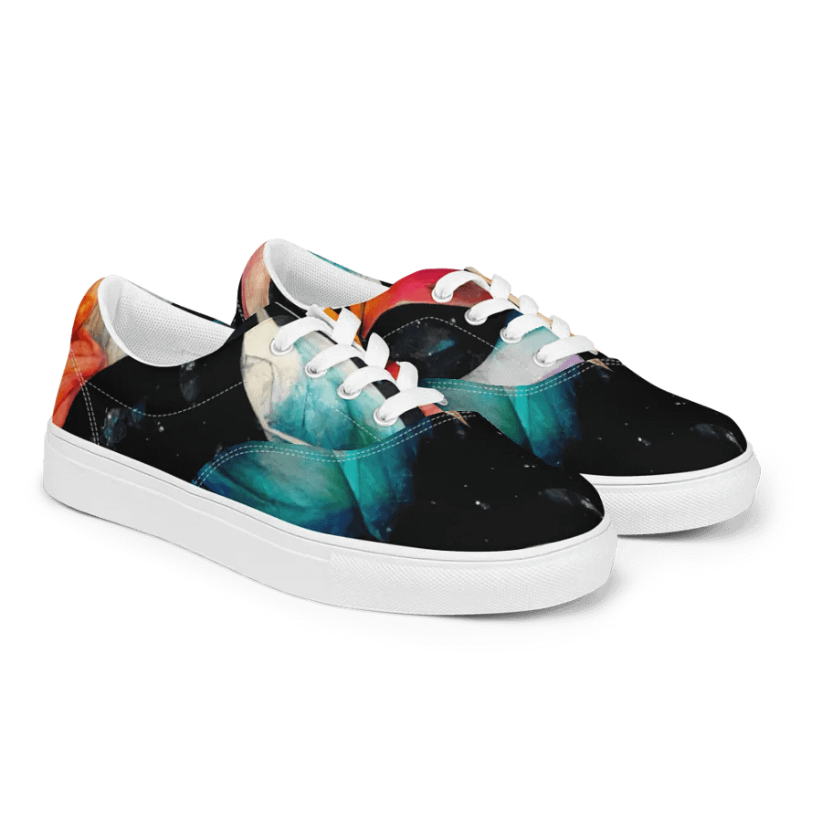 women's starry leaf symphony canvas shoes product image (3)