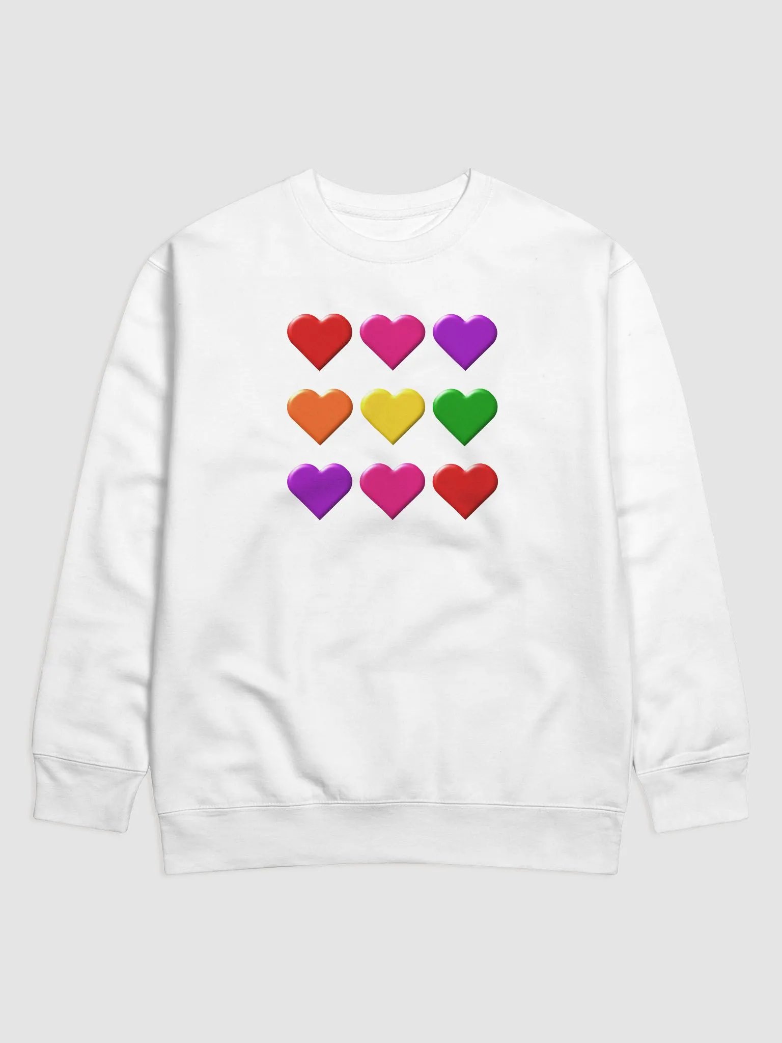 Valentine Hearts Premium Sweatshirt product image (25)