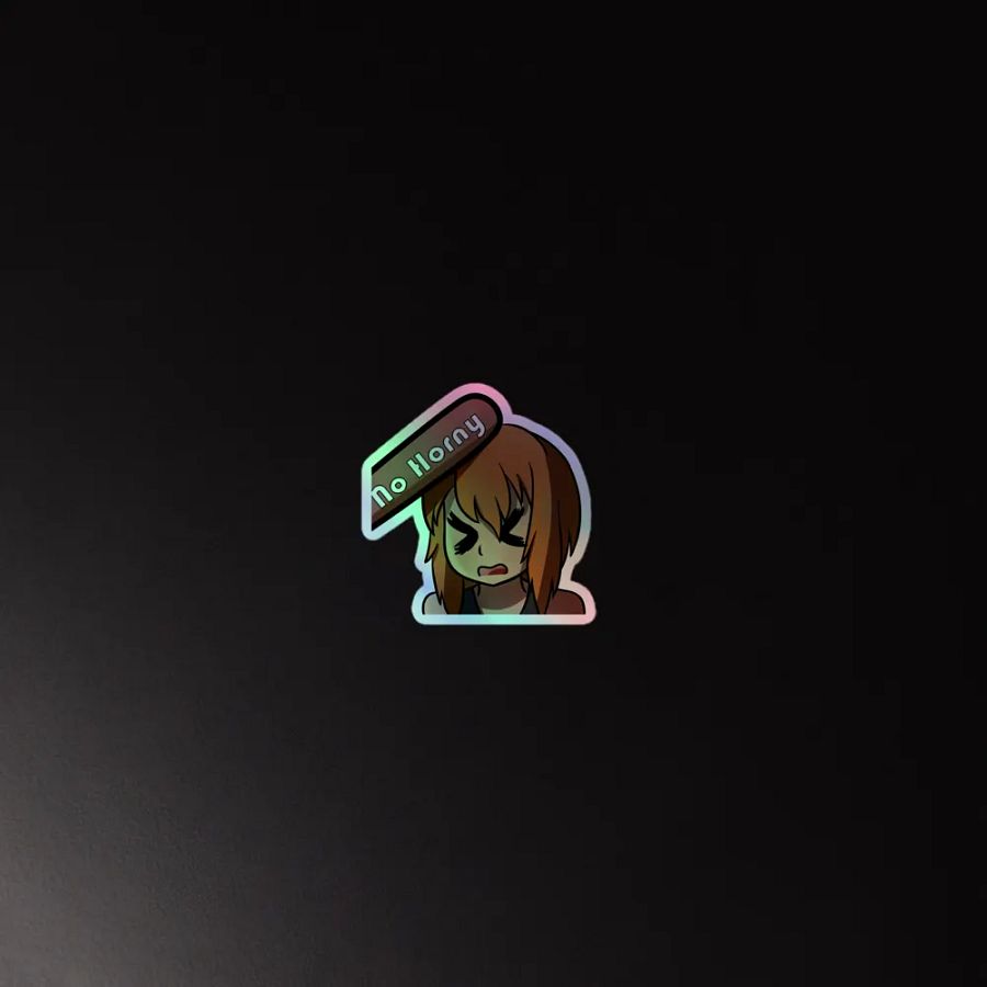 Miko No Horny (BONK) Holo-Sticker! product image (4)