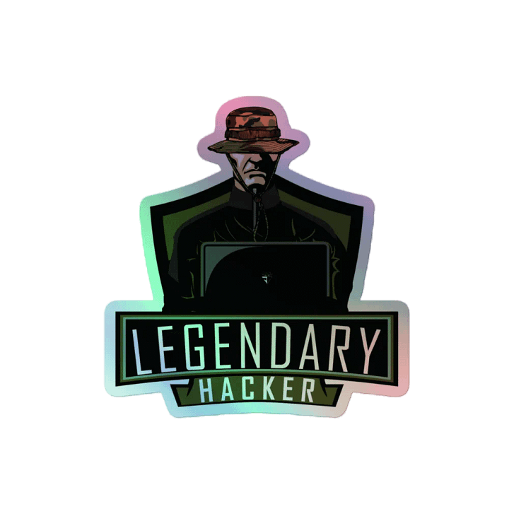 Legendary Hacker Sticker product image (2)