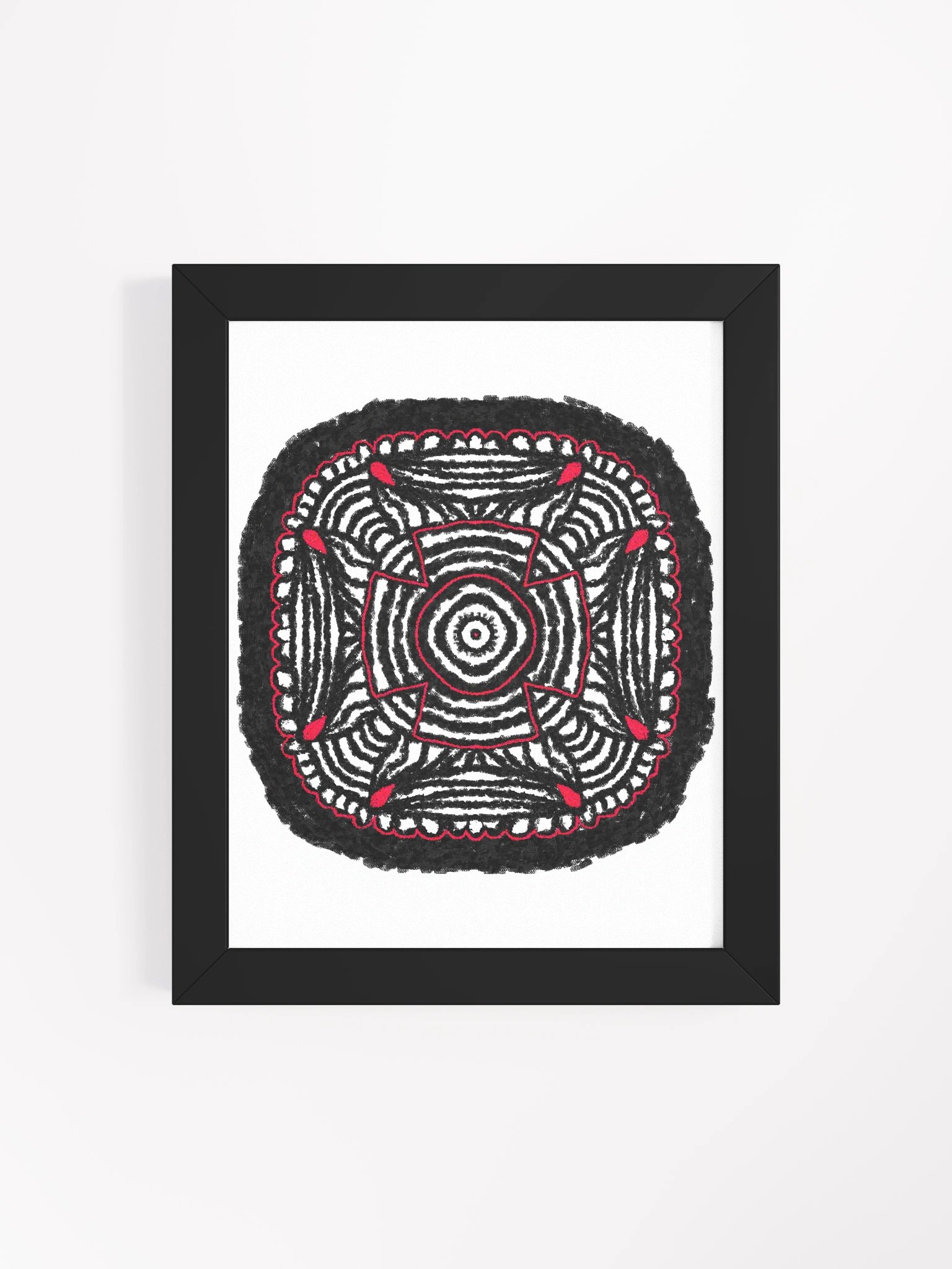 Kaleidoscopic Symphony Framed Poster product image (7)