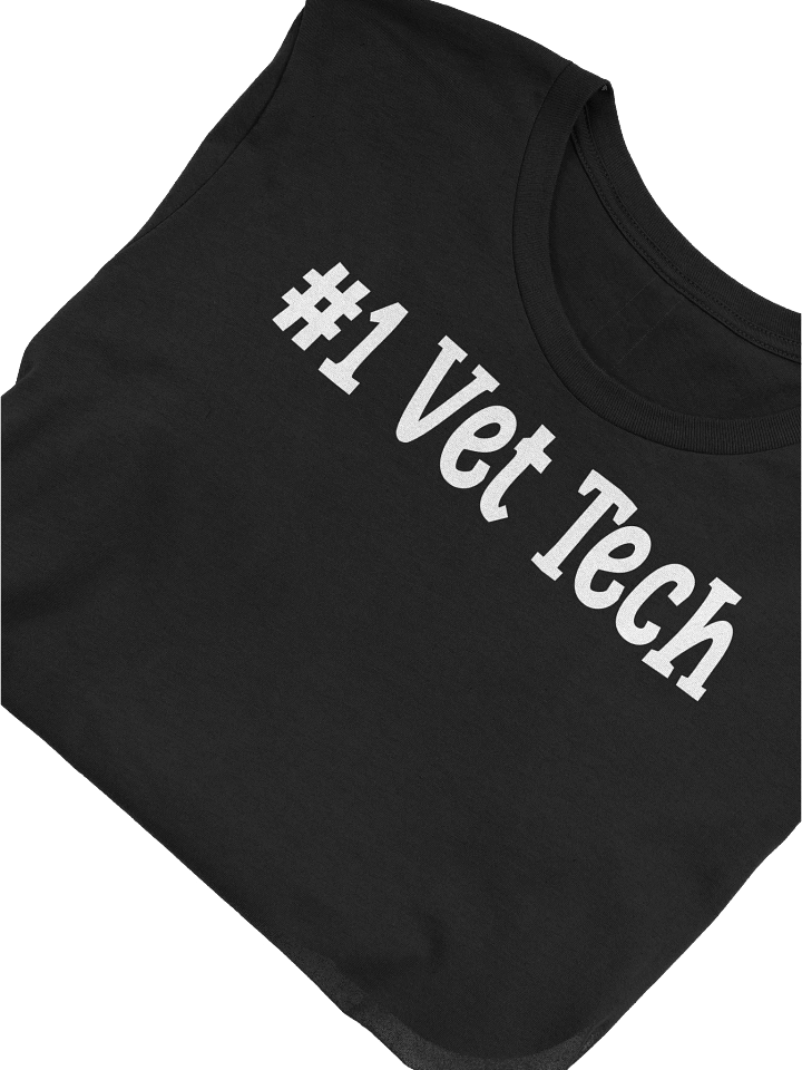 #1 Vet Tech T-Shirt Gift For Dog Vet Techs product image (1)