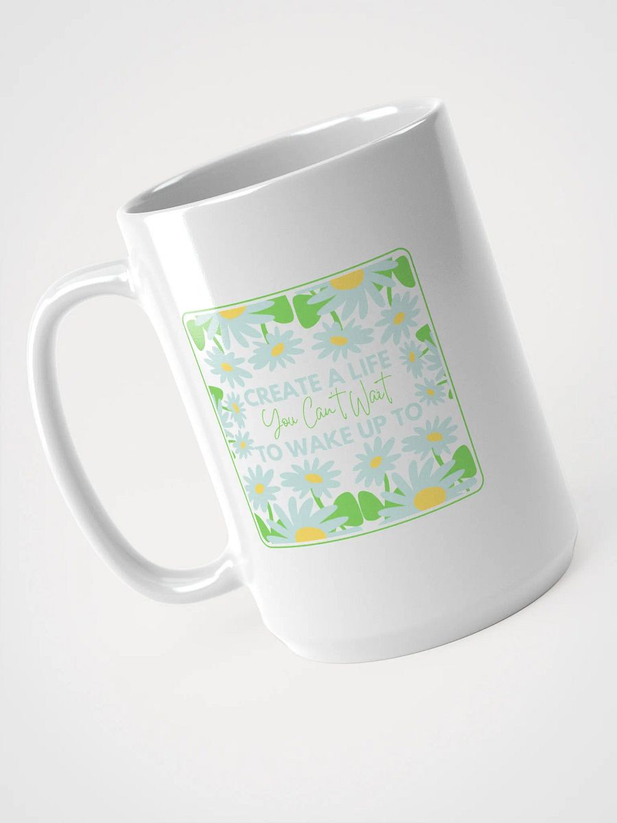 Floral Inspiration White Glossy Mug product image (1)