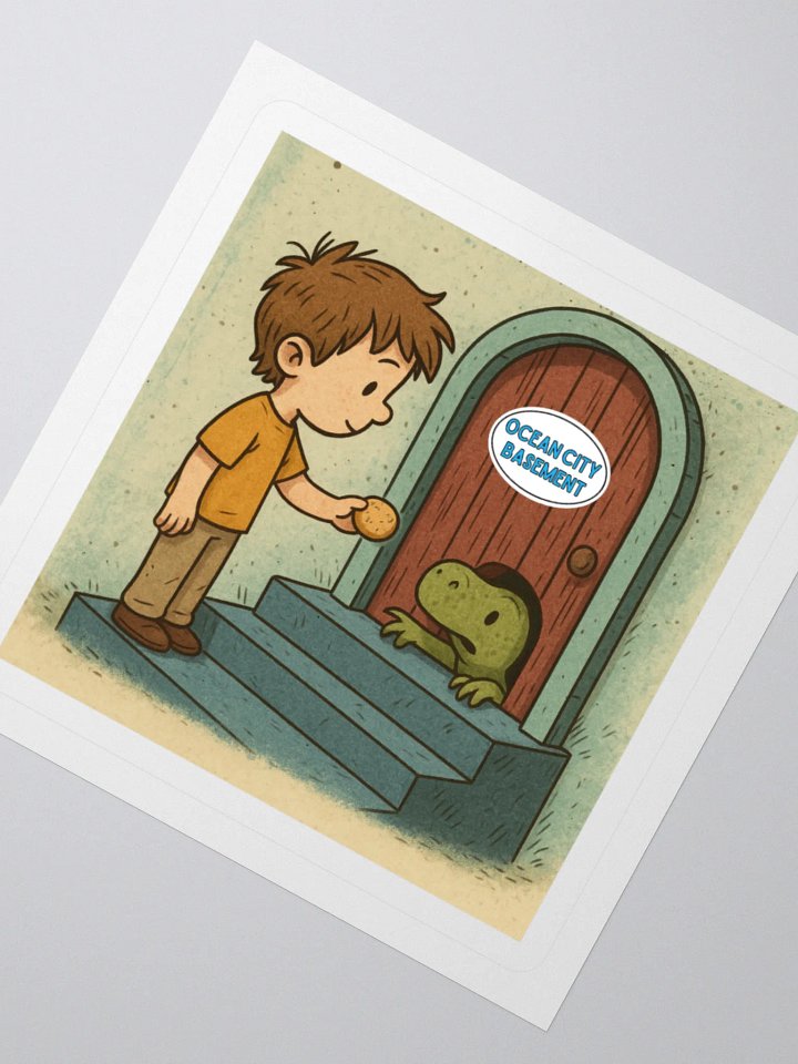 Ocean City Basement Sticker product image (2)
