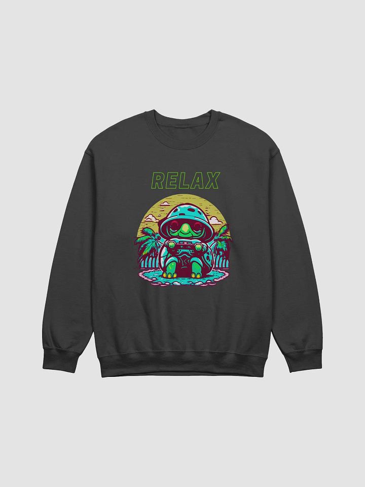 Relax Gamer Turtle Longsleeve product image (1)
