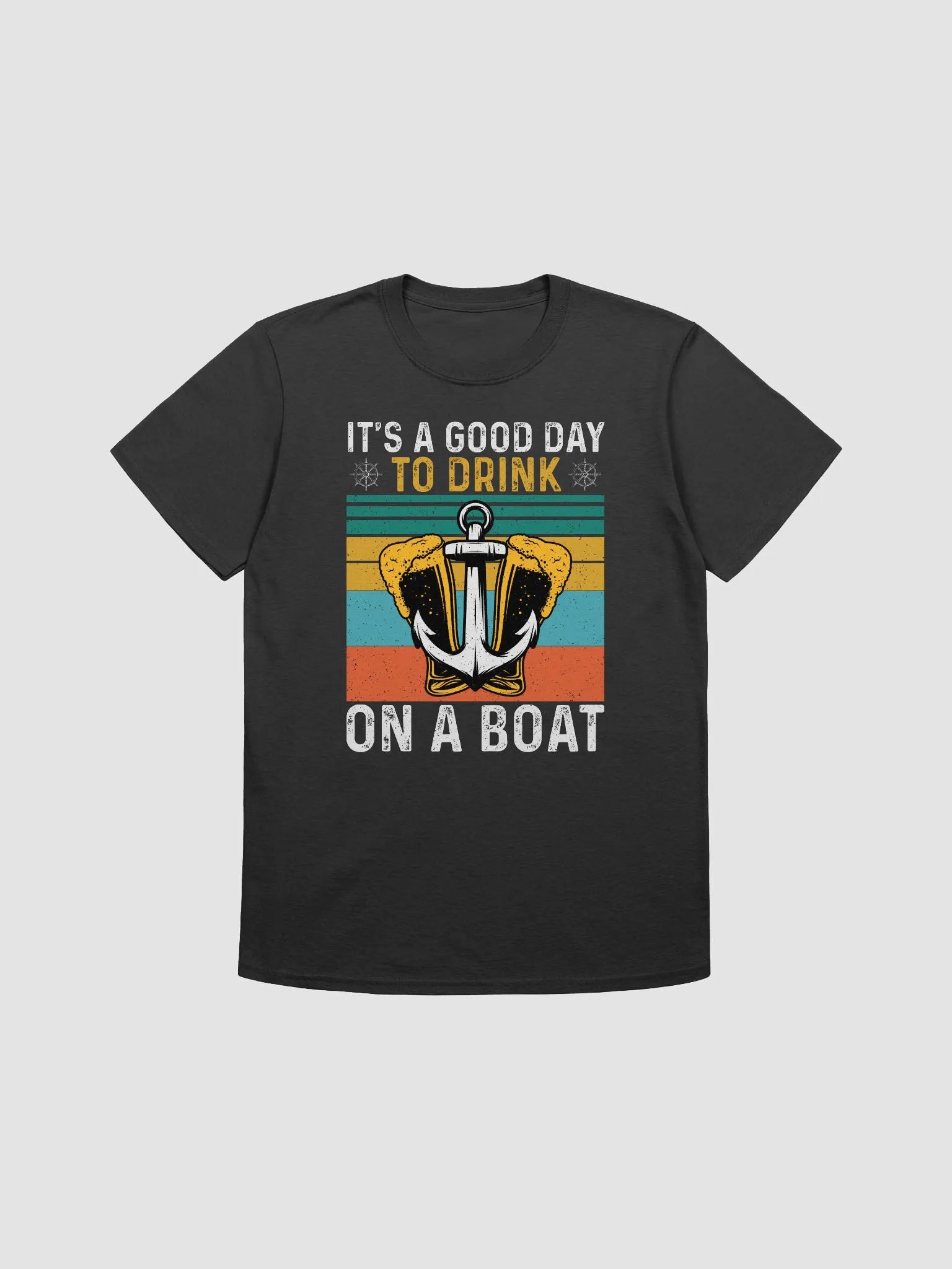 It's a Good Day to Drink on a Boat Gildan 64000 Unisex Tshirt product image (3)