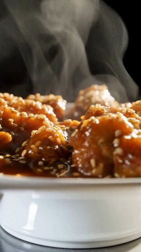 Sesame Seed Chicken. Done right. 🐔✨ #SesameChicken #EasyDinner