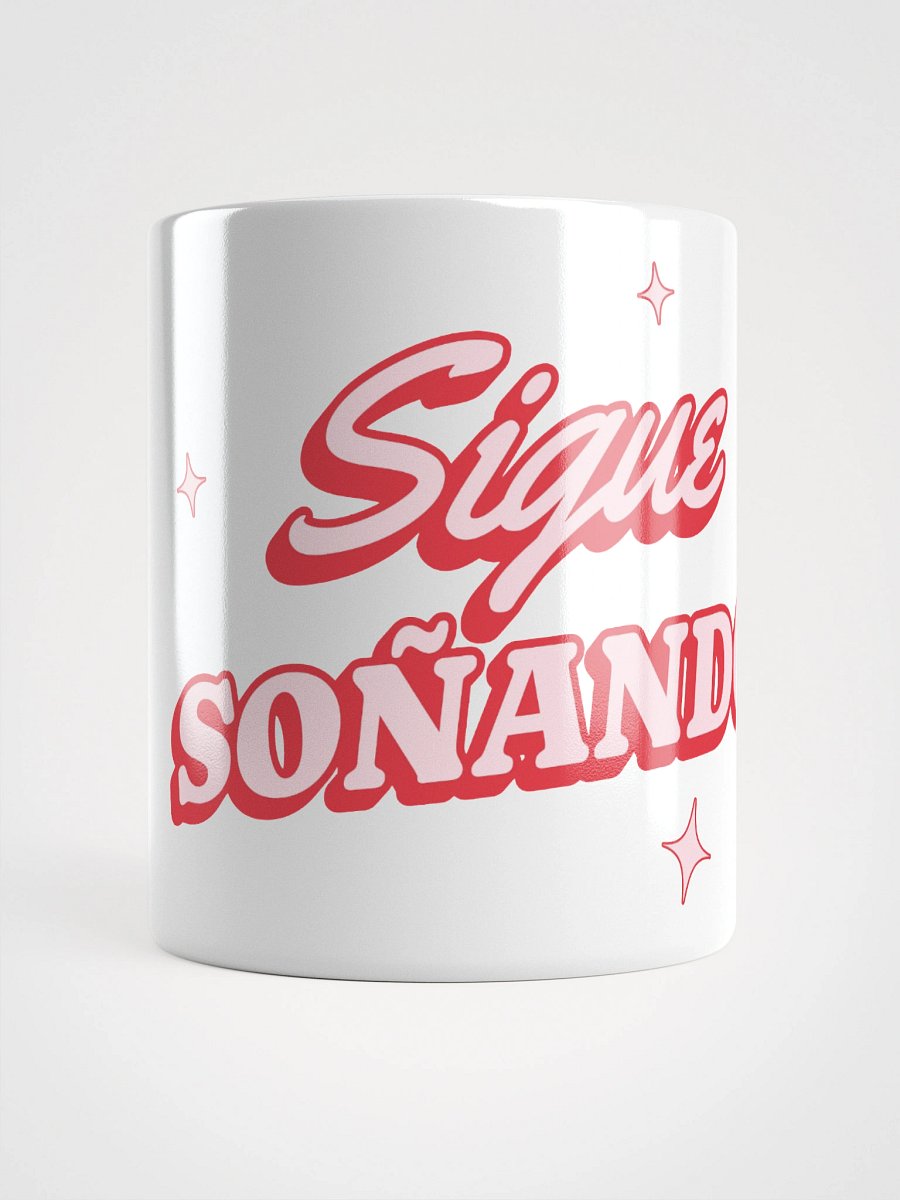 Sigue Soñando White Glossy Mug product image (14)