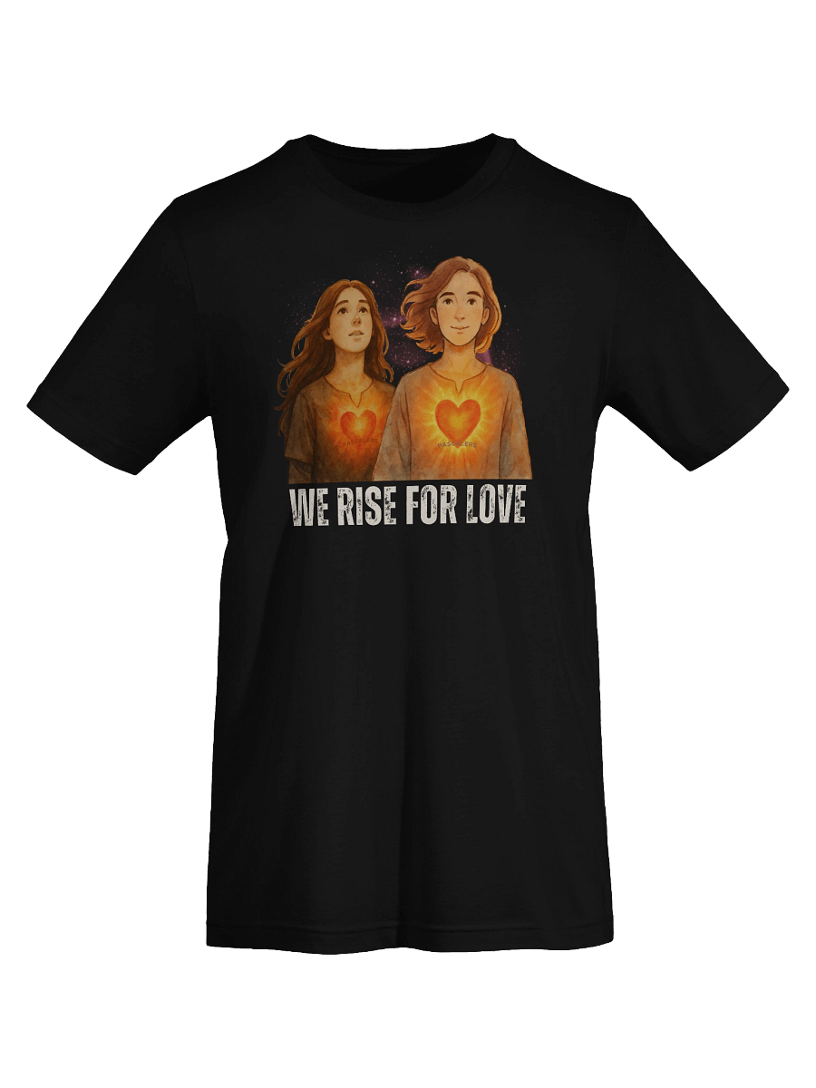 We Rise for Love™ - Glowing Love T‑Shirt product image (4)