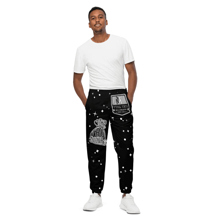 Yung Tru Millionaire Starry Night All-Over Print Track Pants product image (2)