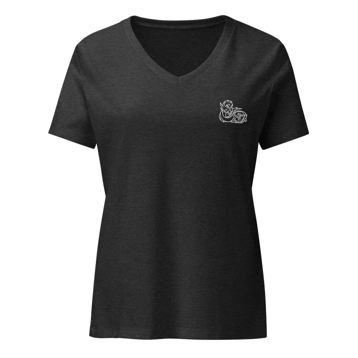 ELFSAR Bella+Canvas Embroidered Women's Relaxed V-Neck T-Shirt product image (2)