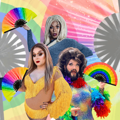 Drag Queen Clack Fan (Random Design) product image (1)