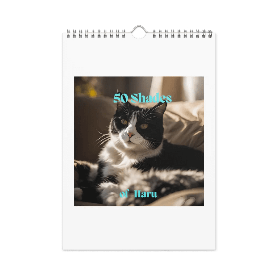 50 Shades of Haru - 2025 Wall Calendar product image (3)