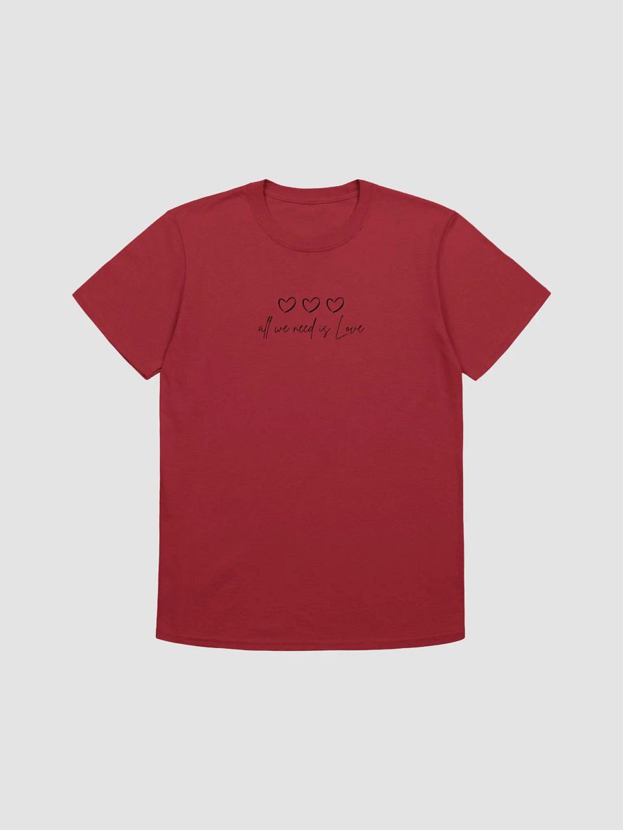 All we need is love | Unisex T-shirt product image (3)