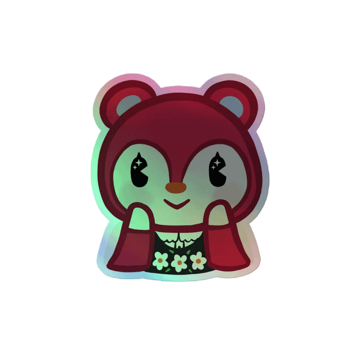 Poppy Holographic Sticker ♡ product image (1)
