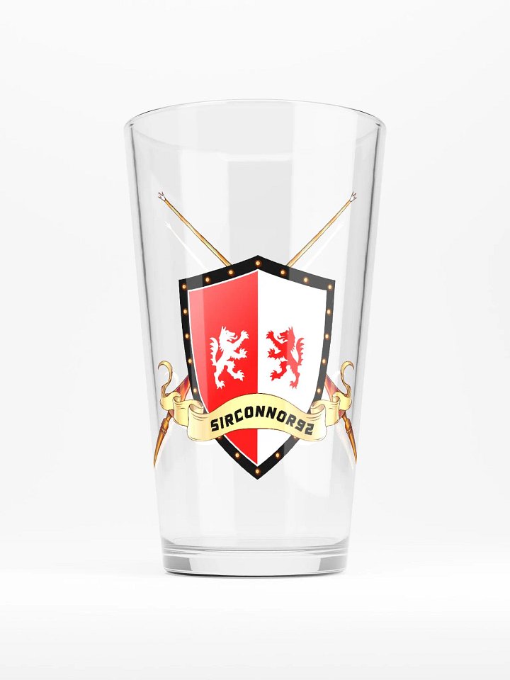 Sir Connor Logo Pint Glass product image (1)