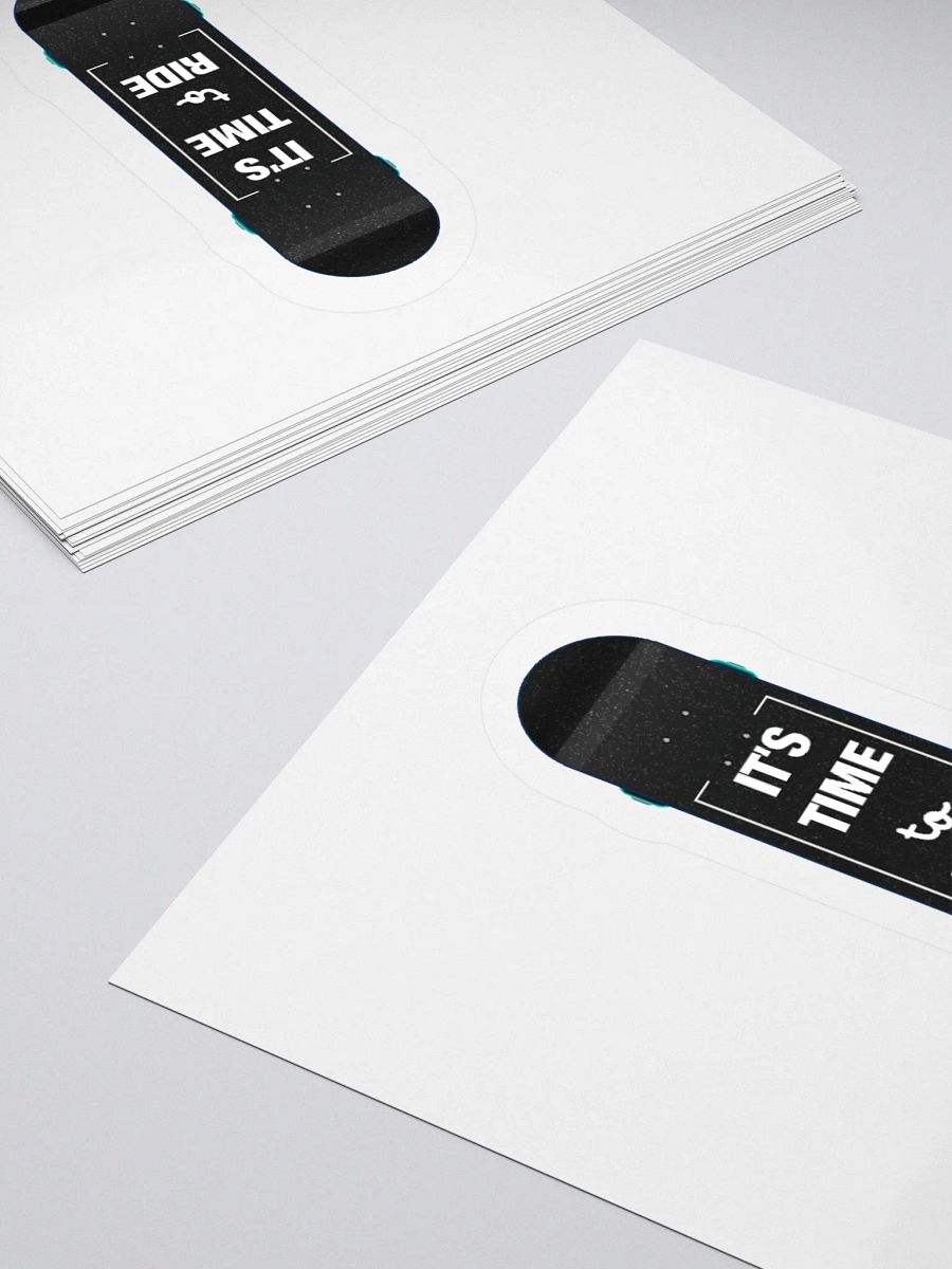 It's Time to Ride Skateboard Deck Sticker product image (16)