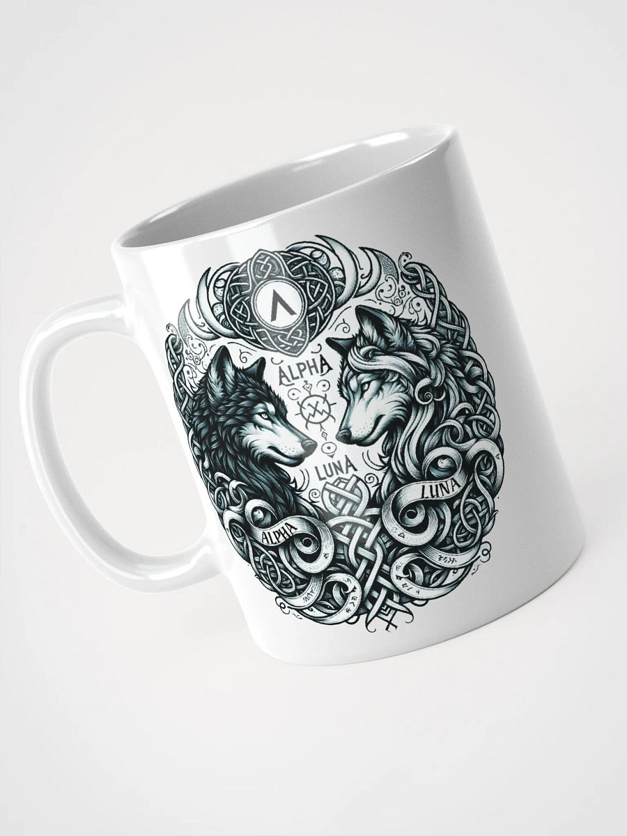 Alpha & Luna Wolf Ceramic Mug product image (4)