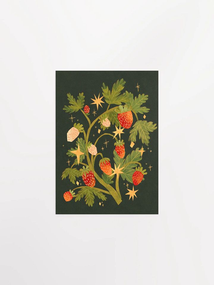Sparkle Strawberry Print product image (2)