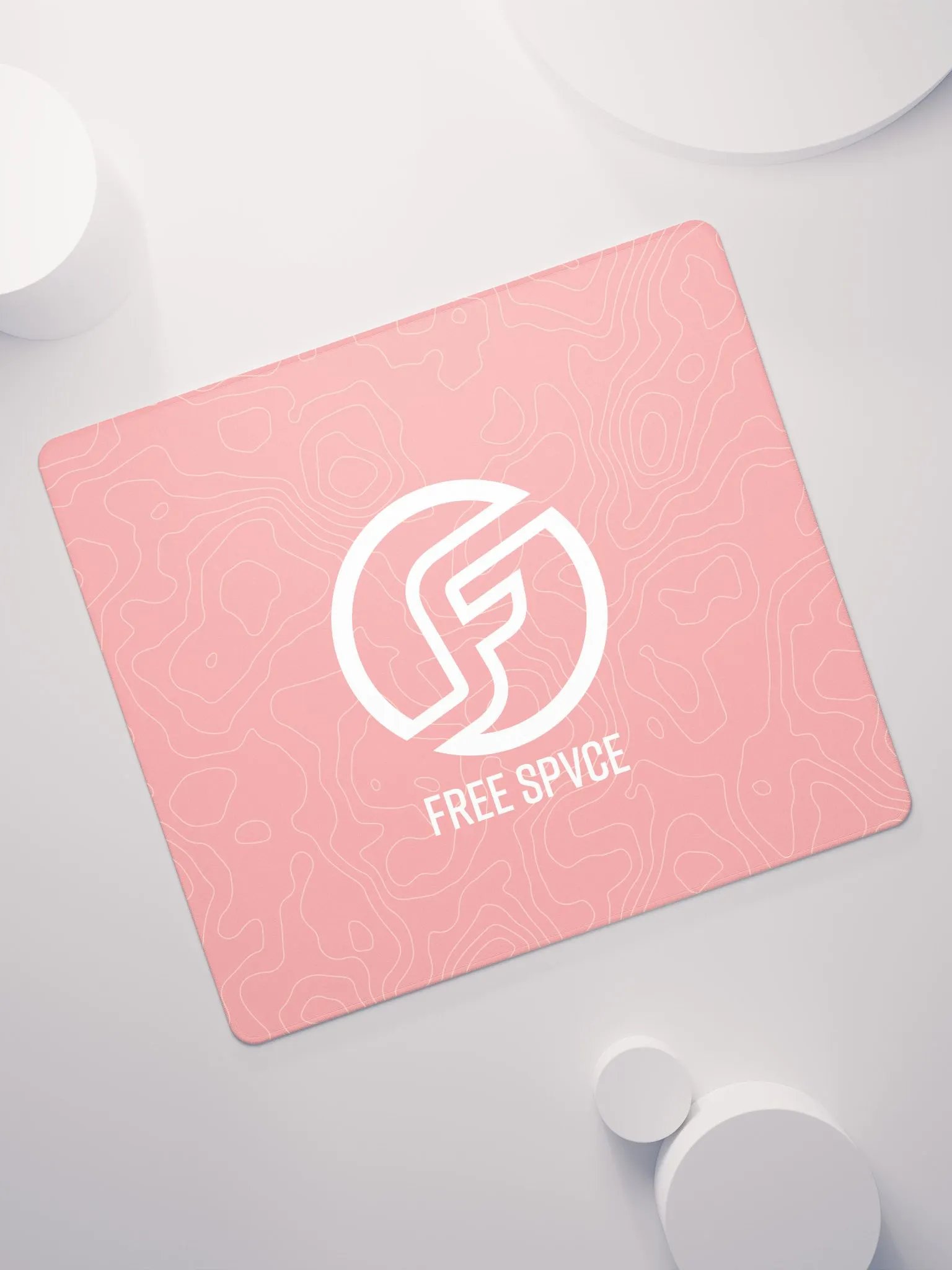 Topographic Pink Mousepad product image (11)