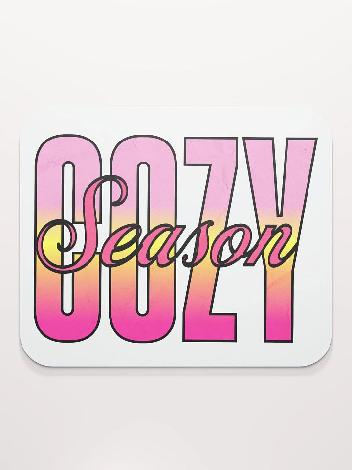 Cozy Season Gradient Mouse Pad product image (2)