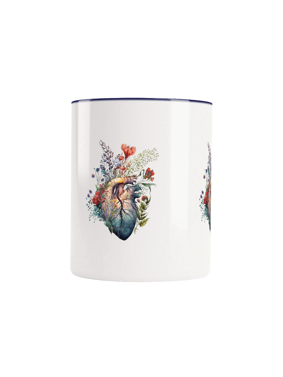 Floral Anatomy Heart Mug – Botanical Gift for Heart Care Heroes product image (33)