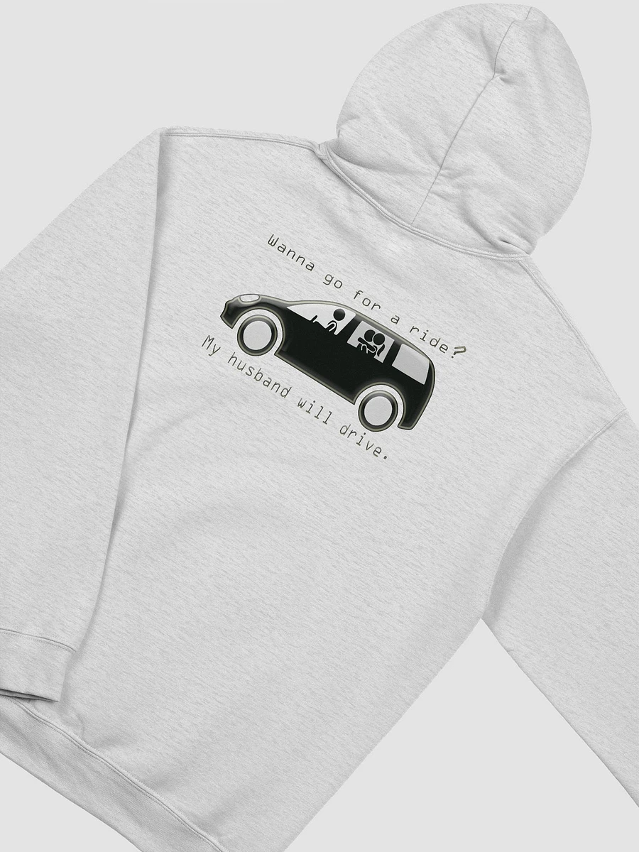 Wanna go for a ride? Hotwife back print hoodie. product image (42)