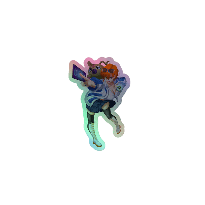 AJ The Liberator Holographic Sticker product image (1)